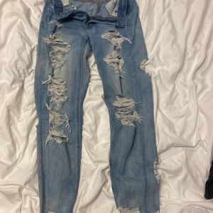 AEO mom jeans